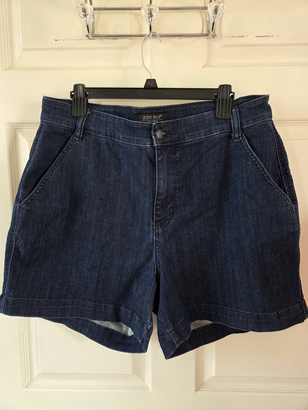 Judy Blue Dark Indigo High-Rise Denim Shorts